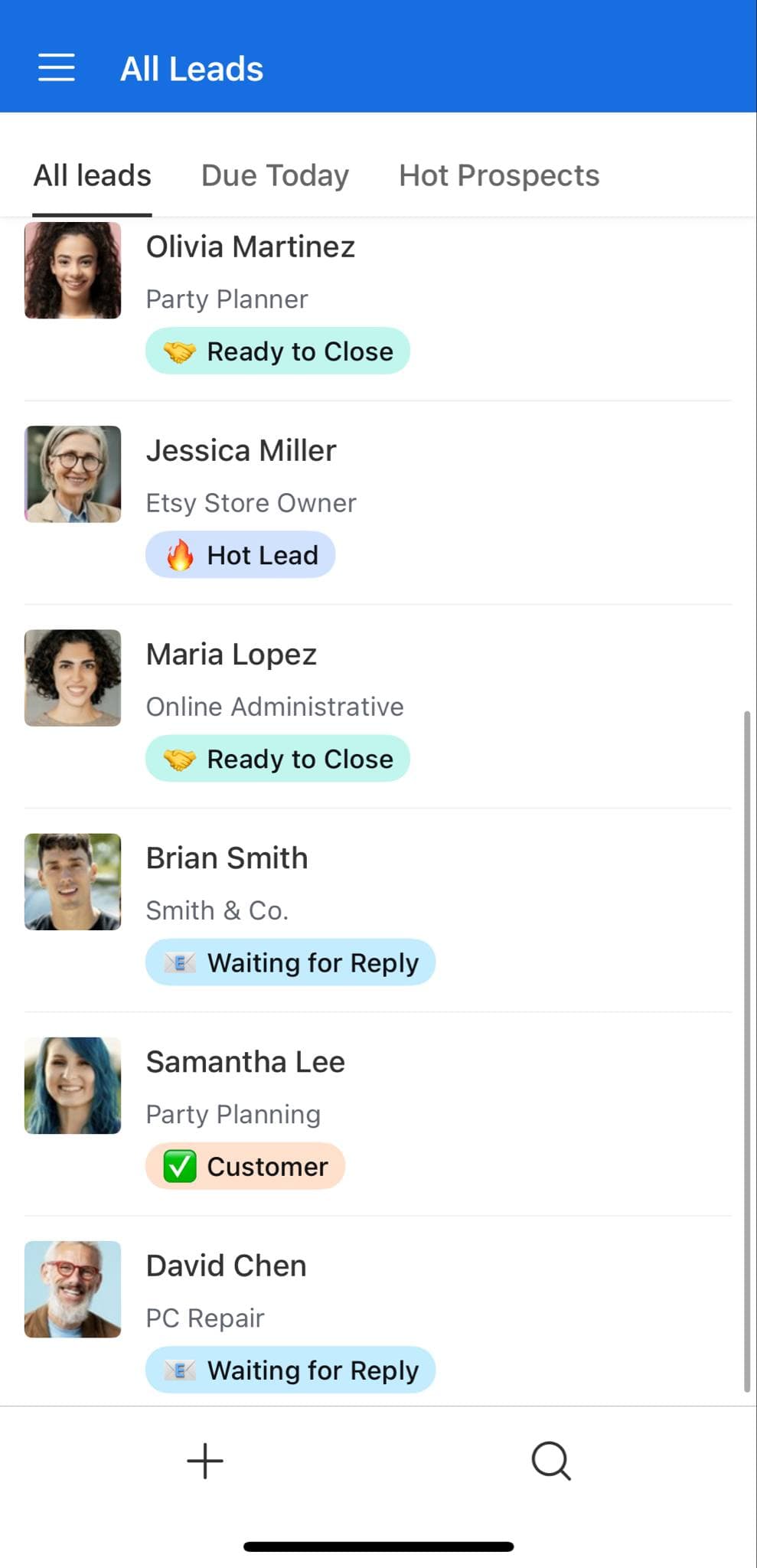 Airtable CRM Interface